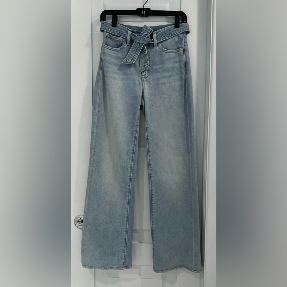 GAP DENIM GAP FOR GOOD High-Rise Trouser Jeans, Size 0/25R